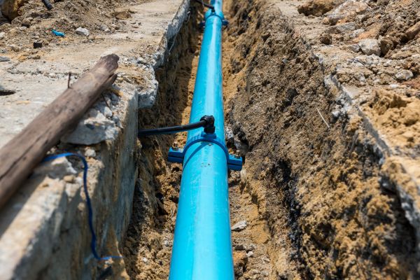 Water Main Installation in Saint Petersburg