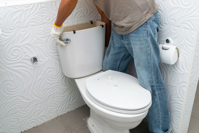 Commercial Toilet Installation detail